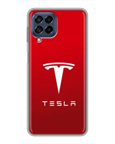 Чехол для Samsung Galaxy M53 (5G) (M536B) с картинкой «Tesla Red Classic»