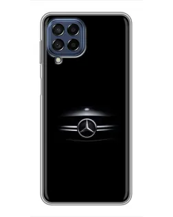 Чехол для Samsung Galaxy M53 (5G) (M536B) с картинкой «Mercedes — абстрактные линии» Чехол для Samsung Galaxy M53 (5G) (M536B) с картинкой «Mercedes — абстрактные линии»