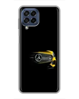 Чехол для Samsung Galaxy M53 (5G) (M536B) с картинкой «Mercedes — ретро стиль»