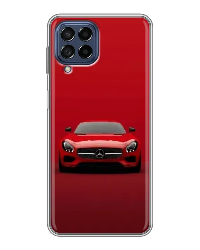 Чехол для Samsung Galaxy M53 (5G) (M536B) с картинкой «Красный Mercedes AMG»