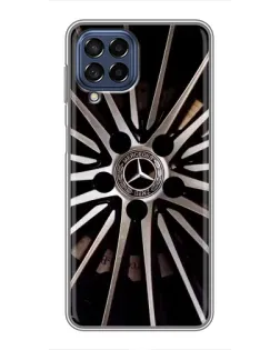 Чехол для Samsung Galaxy M53 (5G) (M536B) с картинкой «Диск Mercedes»