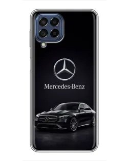 Чехол для Samsung Galaxy M53 (5G) (M536B) с картинкой «Mercedes — решетка радиатора»