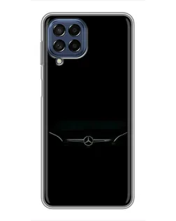 Чехол для Samsung Galaxy M53 (5G) (M536B) с картинкой «Mercedes Stealth Look»