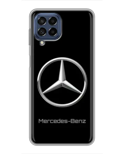 Чехол для Samsung Galaxy M53 (5G) (M536B) с картинкой «Mercedes Silver Logo»