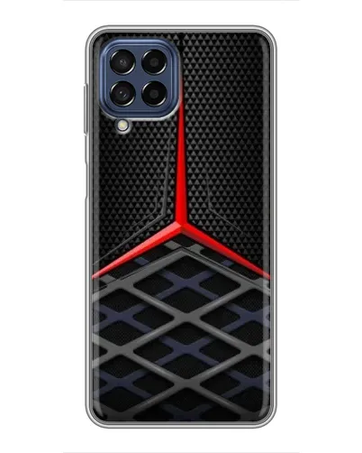 Чехол для Samsung Galaxy M53 (5G) (M536B) с картинкой «Mercedes Carbon Grid»
