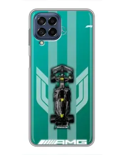 Чехол для Samsung Galaxy M53 (5G) (M536B) с картинкой «Mercedes AMG Petronas»