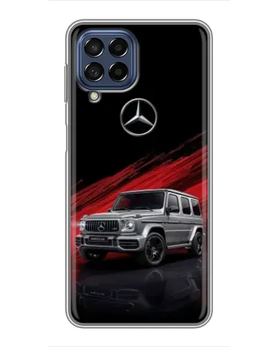 Чехол для Samsung Galaxy M53 (5G) (M536B) с картинкой «Mercedes G-Class красный»