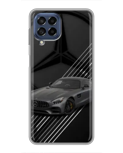 Чехол для Samsung Galaxy M53 (5G) (M536B) с картинкой «Mercedes AMG — графика»