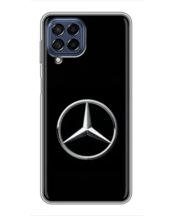 Чехол для Samsung Galaxy M53 (5G) (M536B) с картинкой «Mercedes классический лого»