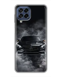 Чехол для Samsung Galaxy M53 (5G) (M536B) с картинкой «Mercedes в дыму»