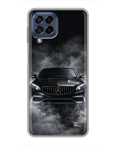Чехол для Samsung Galaxy M53 (5G) (M536B) с картинкой «Mercedes в дыму»