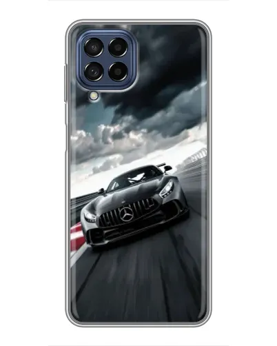 Чехол для Samsung Galaxy M53 (5G) (M536B) с картинкой «Гоночный Mercedes AMG»