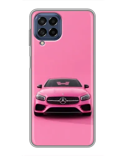 Чехол для Samsung Galaxy M53 (5G) (M536B) с картинкой «Розовый Mercedes AMG» Чехол для Samsung Galaxy M53 (5G) (M536B) с картинкой «Розовый Mercedes AMG»
