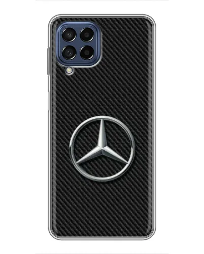 Чехол для Samsung Galaxy M53 (5G) (M536B) с картинкой «Карбоновый Mercedes стиль» Чехол для Samsung Galaxy M53 (5G) (M536B) с картинкой «Карбоновый Mercedes стиль»