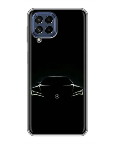 Чехол для Samsung Galaxy M53 (5G) (M536B) с картинкой «Mercedes — силуэт авто» Чехол для Samsung Galaxy M53 (5G) (M536B) с картинкой «Mercedes — силуэт авто»