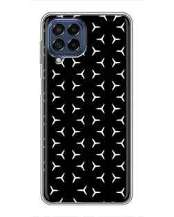 Чехол для Samsung Galaxy M53 (5G) (M536B) с картинкой «Mercedes паттерн звезд» Чехол для Samsung Galaxy M53 (5G) (M536B) с картинкой «Mercedes паттерн звезд»