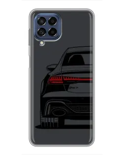 Чехол для Samsung Galaxy M53 (5G) (M536B) с картинкой «Задняя часть Audi — арт»