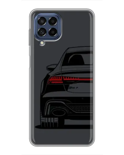 Чехол для Samsung Galaxy M53 (5G) (M536B) с картинкой «Задняя часть Audi — арт» Чехол для Samsung Galaxy M53 (5G) (M536B) с картинкой «Задняя часть Audi — арт»