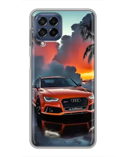 Чехол для Samsung Galaxy M53 (5G) (M536B) с картинкой «Audi — закат» Чехол для Samsung Galaxy M53 (5G) (M536B) с картинкой «Audi — закат»