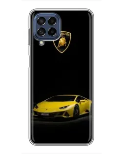 Чехол для Samsung Galaxy M53 (5G) (M536B) с картинкой «Lamborghini желтый акцент» Чехол для Samsung Galaxy M53 (5G) (M536B) с картинкой «Lamborghini желтый акцент»