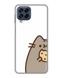 Чехол для Samsung Galaxy M53 (5G) (M536B) с картинкой «Пушин с печеньем» Чехол для Samsung Galaxy M53 (5G) (M536B) с картинкой «Пушин с печеньем»