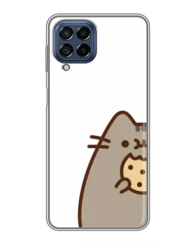 Чехол для Samsung Galaxy M53 (5G) (M536B) с картинкой «Пушин с печеньем» Чехол для Samsung Galaxy M53 (5G) (M536B) с картинкой «Пушин с печеньем»