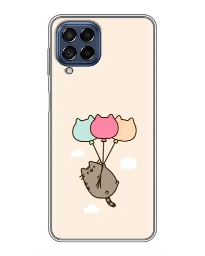 Чехол для Samsung Galaxy M53 (5G) (M536B) с картинкой «Пушин на шариках» Чехол для Samsung Galaxy M53 (5G) (M536B) с картинкой «Пушин на шариках»