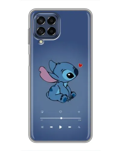 Чехол для Samsung Galaxy M53 (5G) (M536B) с картинкой «Музыкальный Stitch» Чехол для Samsung Galaxy M53 (5G) (M536B) с картинкой «Музыкальный Stitch»