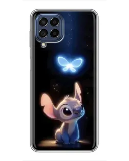 Чехол для Samsung Galaxy M53 (5G) (M536B) с картинкой «Сияющий Стич» Чехол для Samsung Galaxy M53 (5G) (M536B) с картинкой «Сияющий Стич»