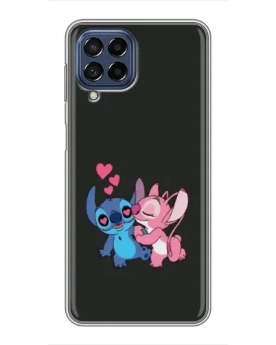 Чехол для Samsung Galaxy M53 (5G) (M536B) с картинкой «Анжел целует Стича» Чехол для Samsung Galaxy M53 (5G) (M536B) с картинкой «Анжел целует Стича»