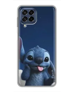 Чехол для Samsung Galaxy M53 (5G) (M536B) с картинкой «Стич в облаках» Чехол для Samsung Galaxy M53 (5G) (M536B) с картинкой «Стич в облаках»