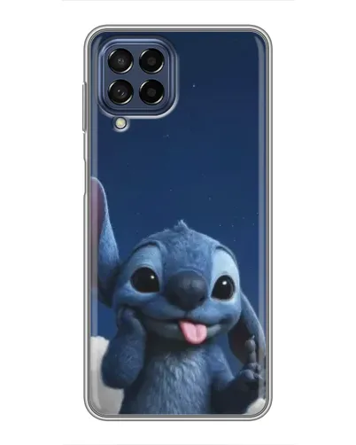 Чехол для Samsung Galaxy M53 (5G) (M536B) с картинкой «Стич в облаках» Чехол для Samsung Galaxy M53 (5G) (M536B) с картинкой «Стич в облаках»