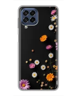 Чехол для Samsung Galaxy M53 (5G) (M536B) с картинкой «Цветочная композиция»
