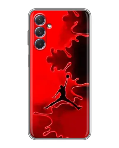 Чехол для Samsung Galaxy M54 (5G) с картинкой «Jordan Red Smoke»