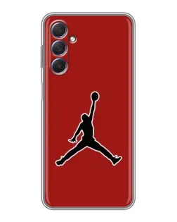 Чехол для Samsung Galaxy M54 (5G) с картинкой «Jordan Red Back» Чехол для Samsung Galaxy M54 (5G) с картинкой «Jordan Red Back»