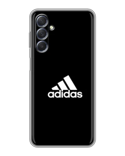 Чехол для Samsung Galaxy M54 (5G) с картинкой «Черная классика Adidas»