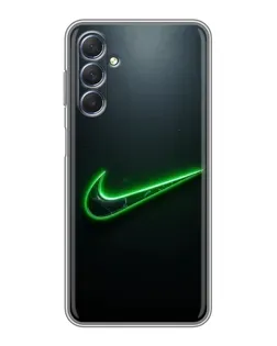 Чехол для Samsung Galaxy M54 (5G) с картинкой «Неоновый контур Nike» Чехол для Samsung Galaxy M54 (5G) с картинкой «Неоновый контур Nike»