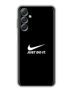 Чехол для Samsung Galaxy M54 (5G) с картинкой «Минимализм от Nike» Чехол для Samsung Galaxy M54 (5G) с картинкой «Минимализм от Nike»