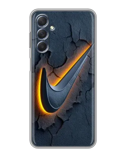 Чехол для Samsung Galaxy M54 (5G) с картинкой «Объемный логотип Найк» Чехол для Samsung Galaxy M54 (5G) с картинкой «Объемный логотип Найк»
