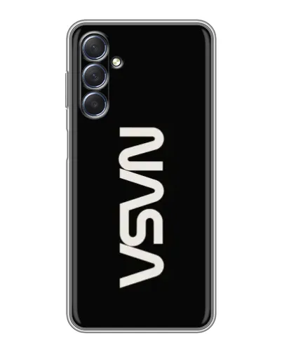 Чехол для Samsung Galaxy M54 (5G) с картинкой «NASA — вертикальный логотип» Чехол для Samsung Galaxy M54 (5G) с картинкой «NASA — вертикальный логотип»