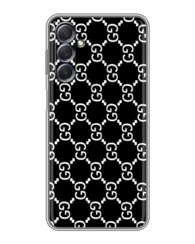 Чехол для Samsung Galaxy M54 (5G) с картинкой «Gucci — сетчатый паттерн»