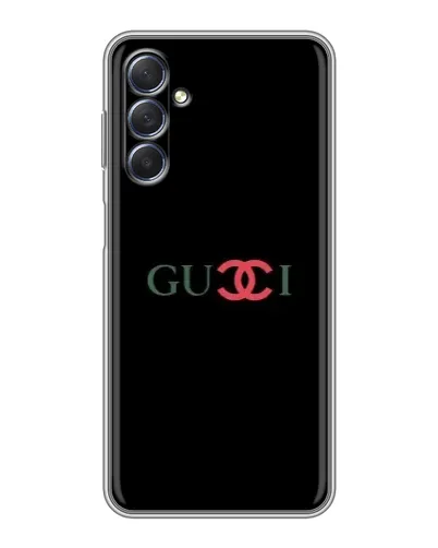 Чехол для Samsung Galaxy M54 (5G) с картинкой «Gucci — красный градиент»