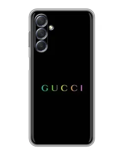 Чехол для Samsung Galaxy M54 (5G) с картинкой «Gucci — неоновый минимализм»