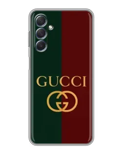Чехол для Samsung Galaxy M54 (5G) с картинкой «Gucci — темно-зеленый градиент»