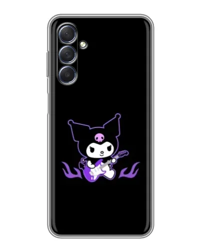 Чехол для Samsung Galaxy M54 (5G) с картинкой «Электрическая Kuromi» Чехол для Samsung Galaxy M54 (5G) с картинкой «Электрическая Kuromi»