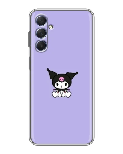 Чехол для Samsung Galaxy M54 (5G) с картинкой «Kuromi — фиолетовый минимализм» Чехол для Samsung Galaxy M54 (5G) с картинкой «Kuromi — фиолетовый минимализм»