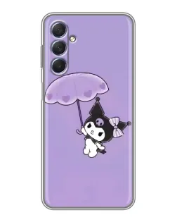Чехол для Samsung Galaxy M54 (5G) с картинкой «Kuromi с зонтиком»