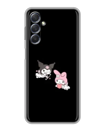 Чехол для Samsung Galaxy M54 (5G) с картинкой «My Melody и Kuromi» Чехол для Samsung Galaxy M54 (5G) с картинкой «My Melody и Kuromi»