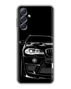 Чехол для Samsung Galaxy M54 (5G) с картинкой «Темный силуэт BMW» Чехол для Samsung Galaxy M54 (5G) с картинкой «Темный силуэт BMW»