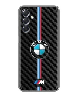 Чехол для Samsung Galaxy M54 (5G) с картинкой «Эмблема BMW и карбон» Чехол для Samsung Galaxy M54 (5G) с картинкой «Эмблема BMW и карбон»
